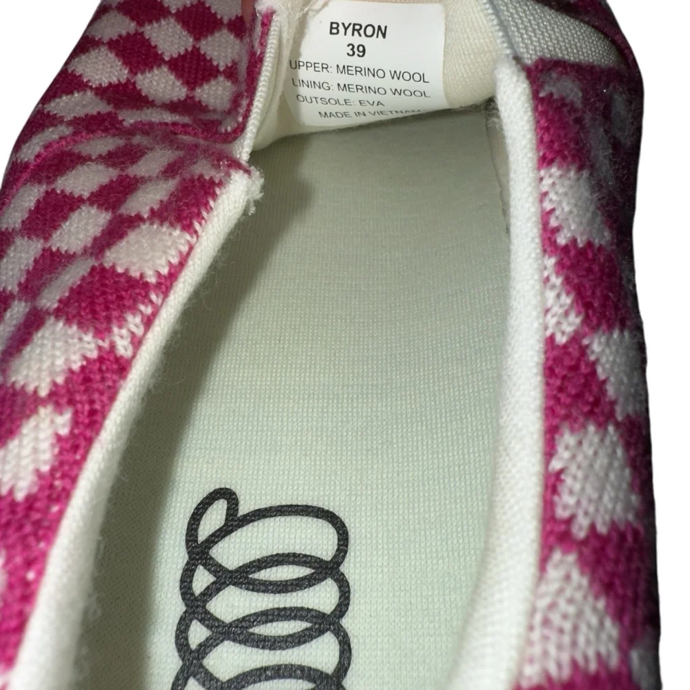 Woolloomooloo 39 8 8.5 Pink Byron Hoffman‎ Slip On Sneaker NWT